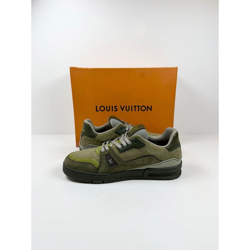 Size 10UK/11US - Louis Vuitton #54 Green Trainers