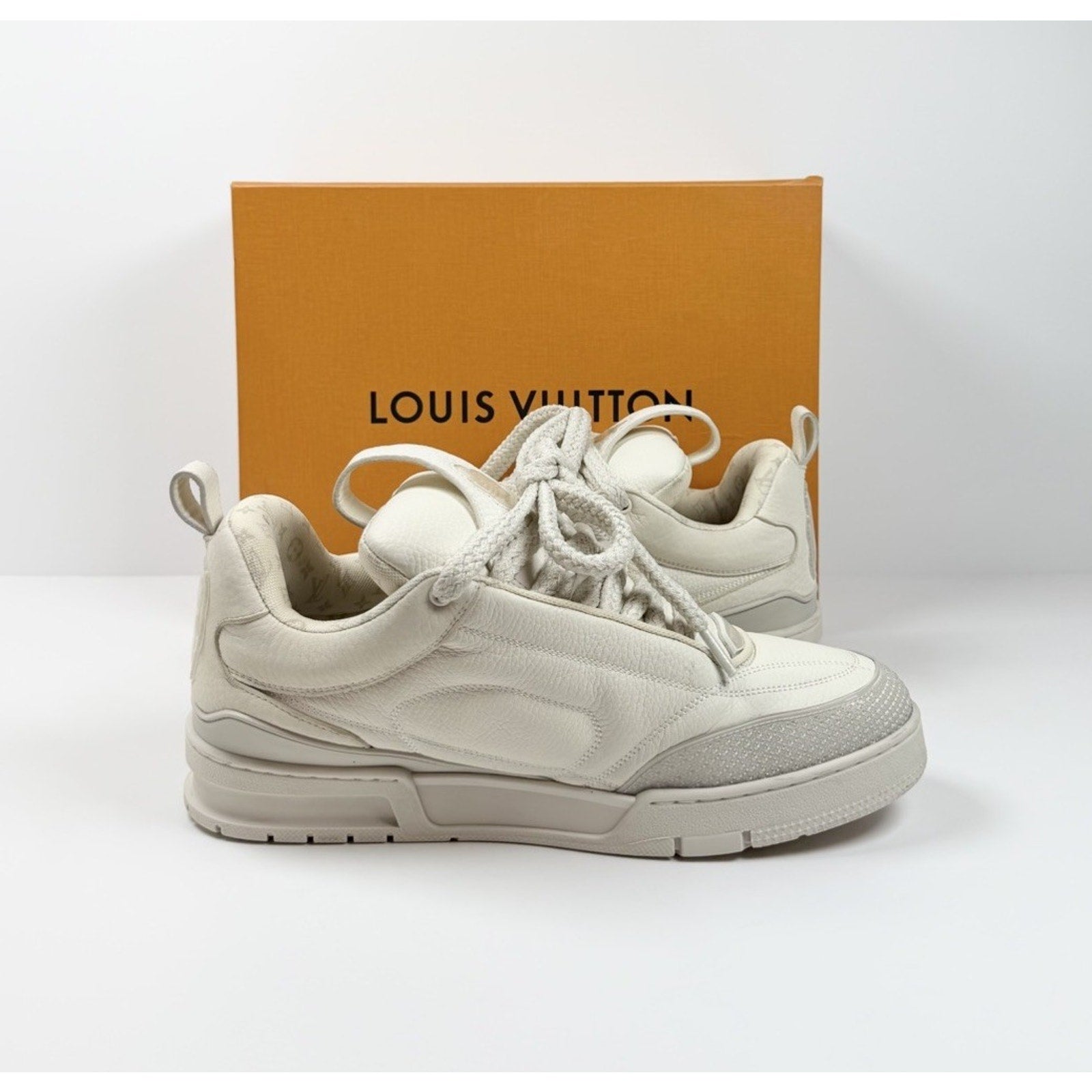 Size 10LV/11US - Louis Vuitton Skate White Trainers