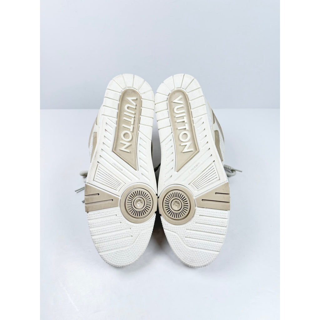 Size 10UK/11US - Louis Vuitton Skate Beige White