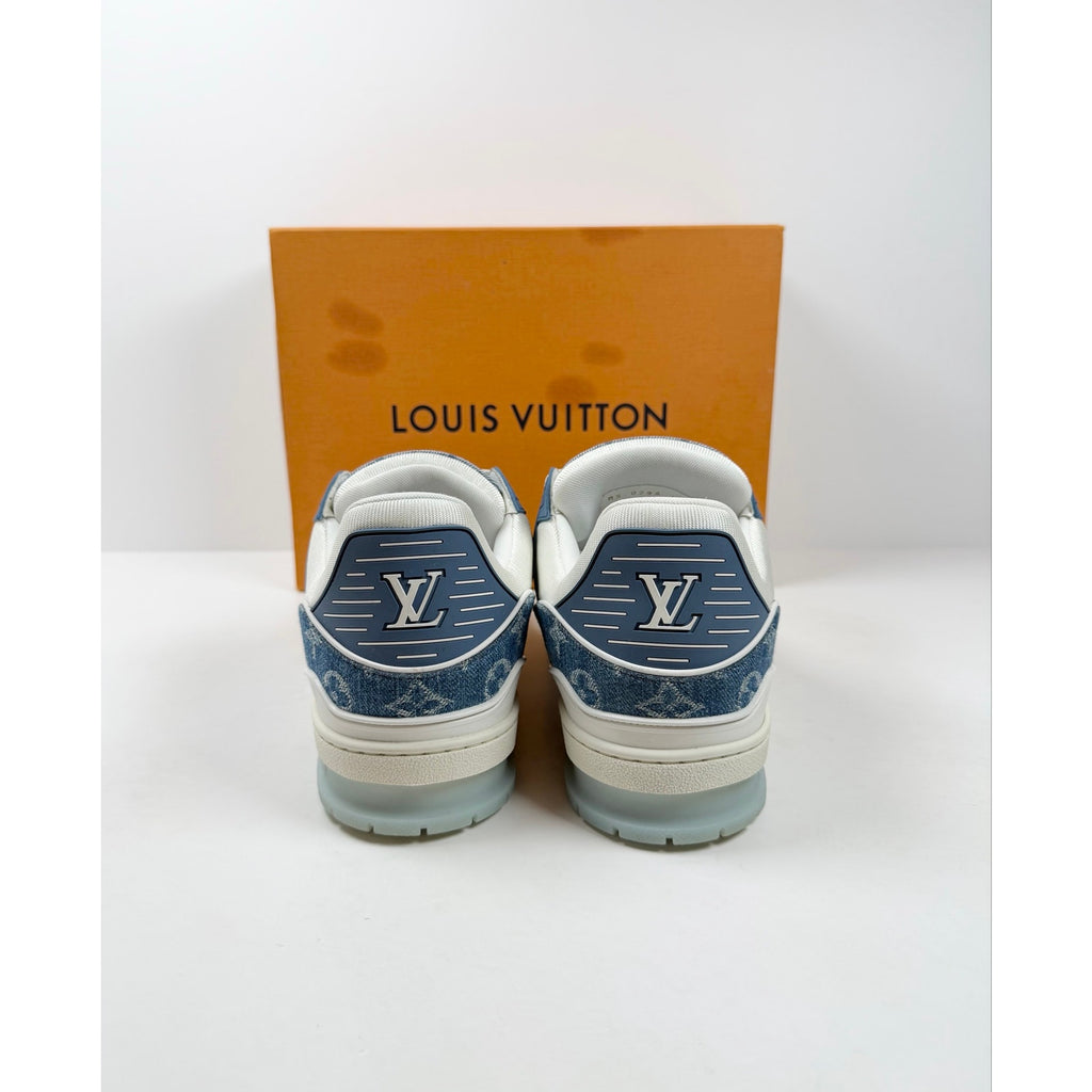 Size 11UK/12US - Louis Vuitton Denim Trainer Tried On!