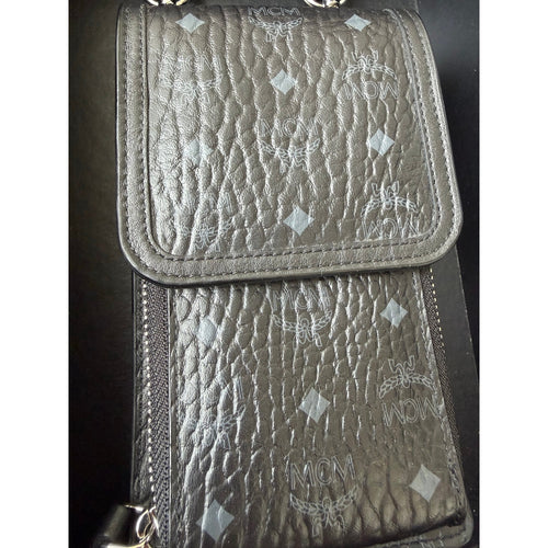 MCM Leather Phone Pouch Holder BRAND NEW