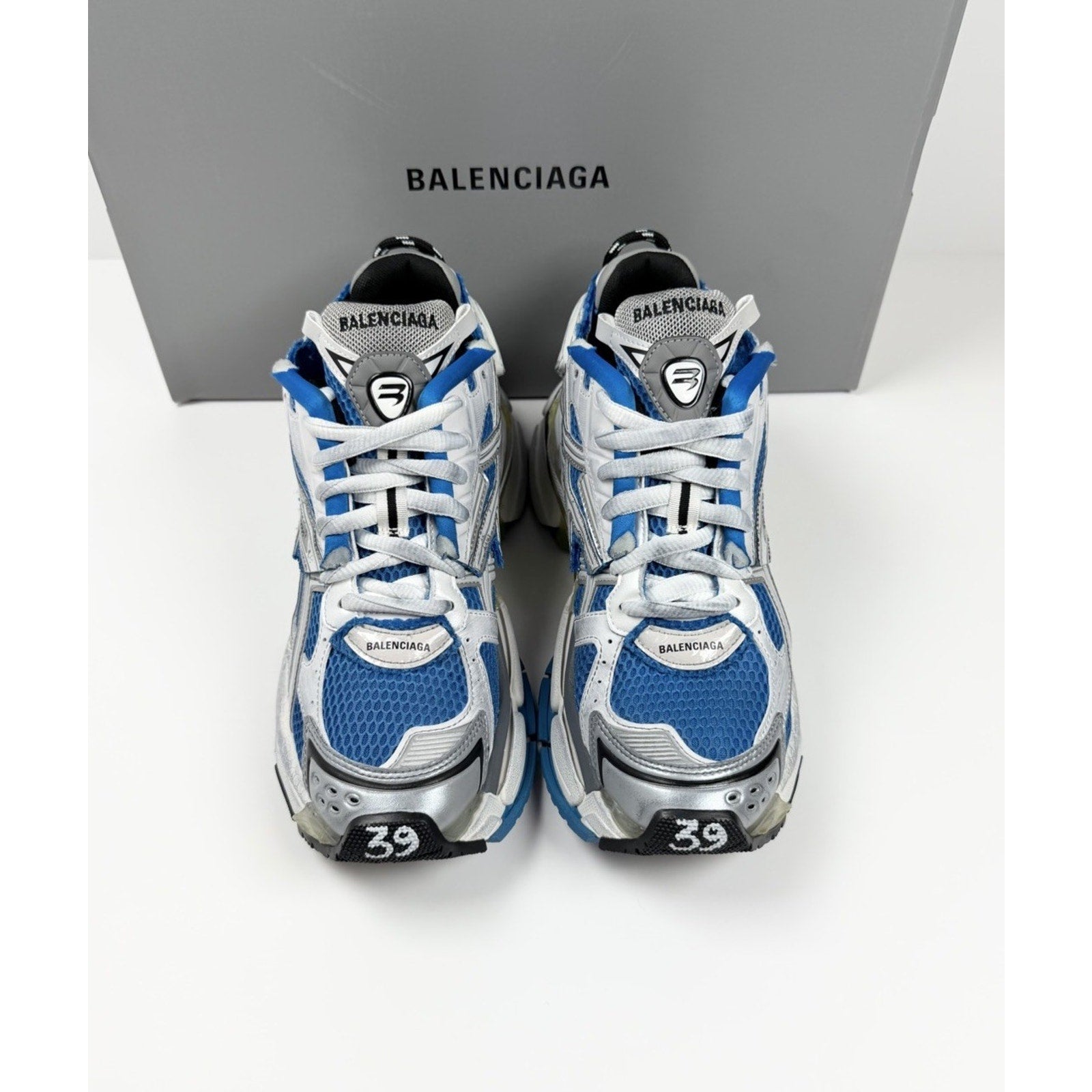 Size 39EU/6US - Balenciaga Runner Blue Sneakers NEW