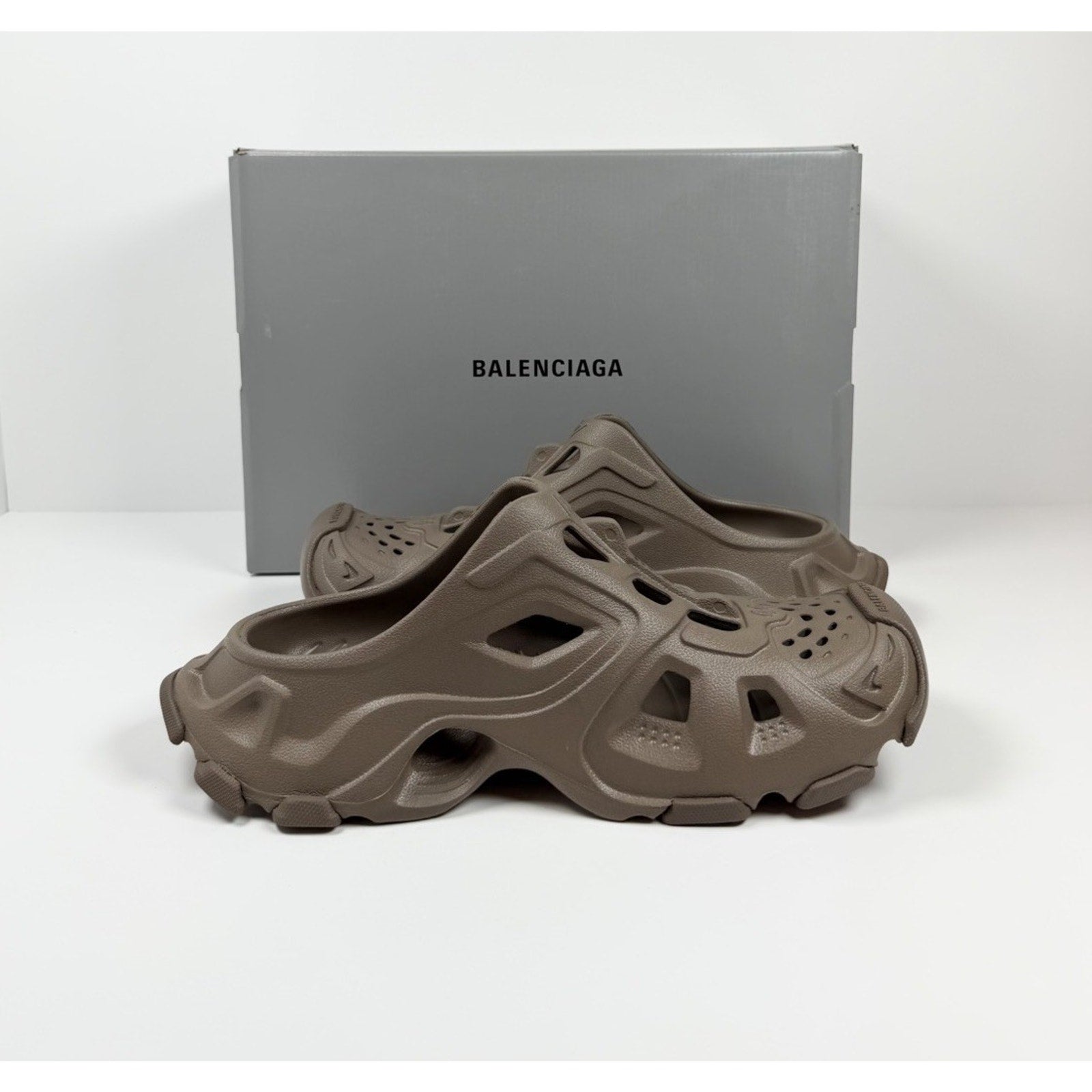 Size 44EU/11US - Balenciaga HD Mule Slip On Taupe NEW