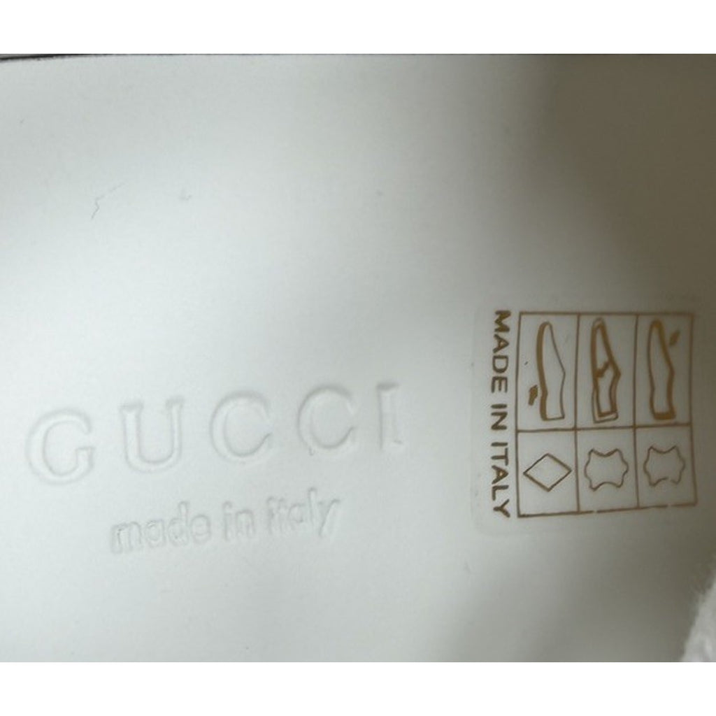Size 4.5W - Gucci Ace Embroidered Cherry Leather NEW