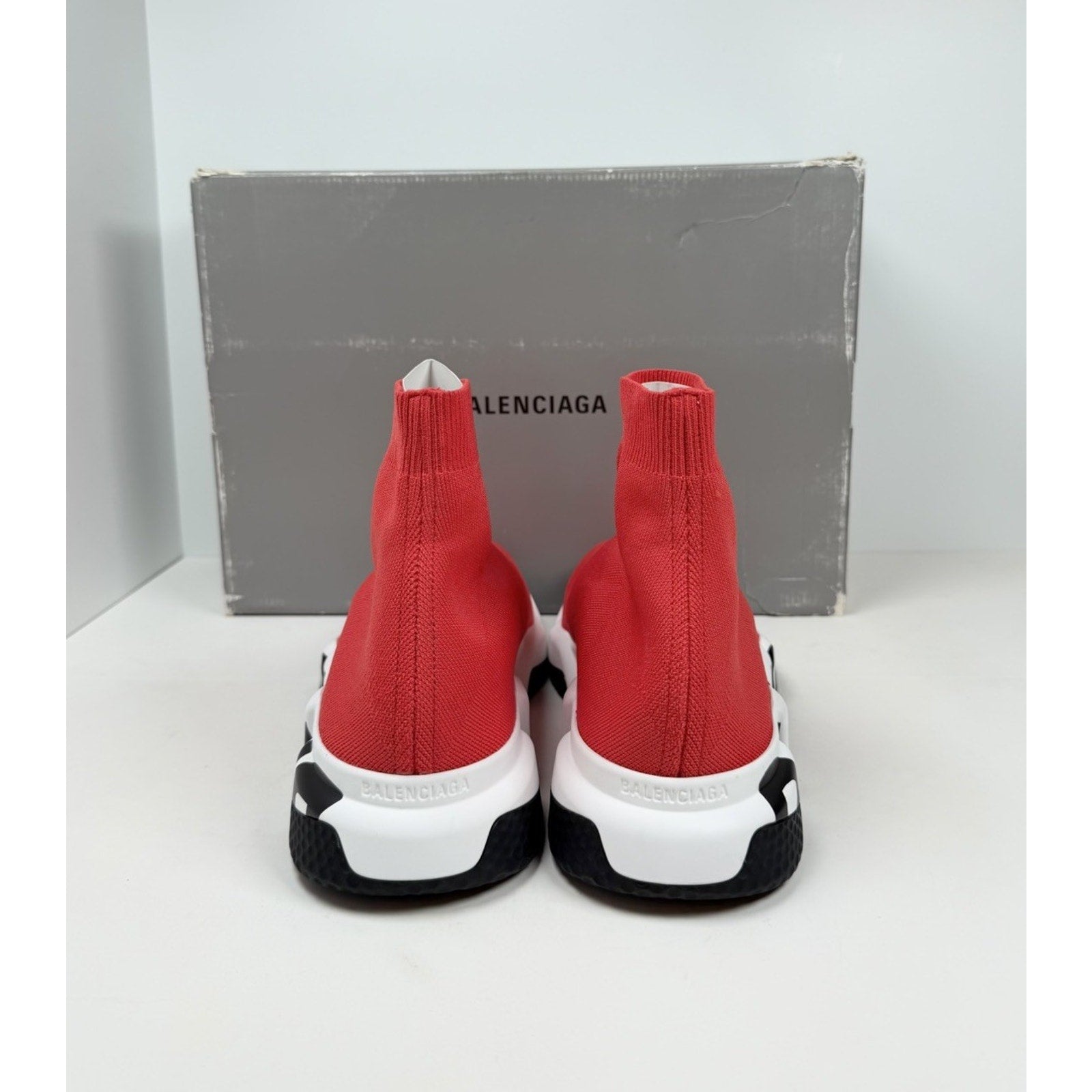 Size 45EU/12US - Balenciaga Speed Trainers Red Graffiti NEW