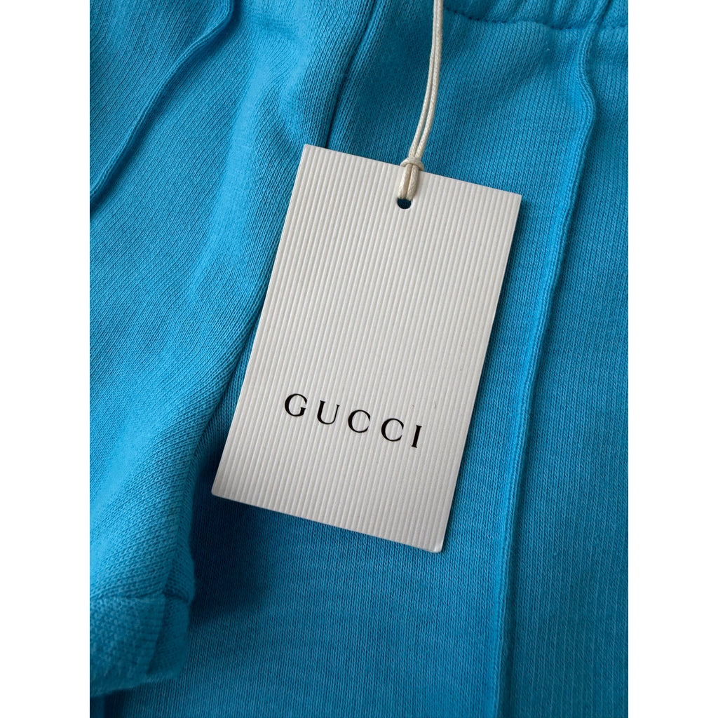Gucci Kids Sweatpants Blue Web Stripe Size 4Y (4 Years) NWT