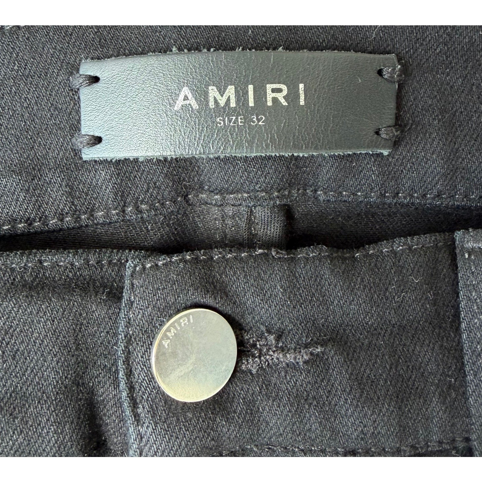 Size 32 - Amiri Black White Stripe Jeans