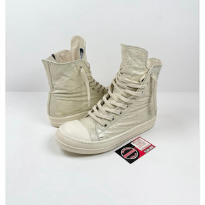 Size 41.5EU/8.5US - Rick Owens Textured Leather Ramone High Top