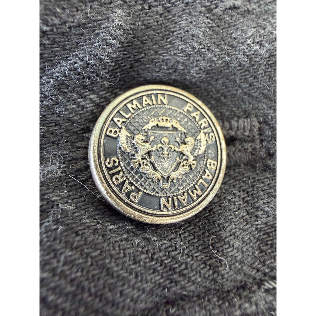 Size 32 - Balmain Biker Denim Distressed Jeans