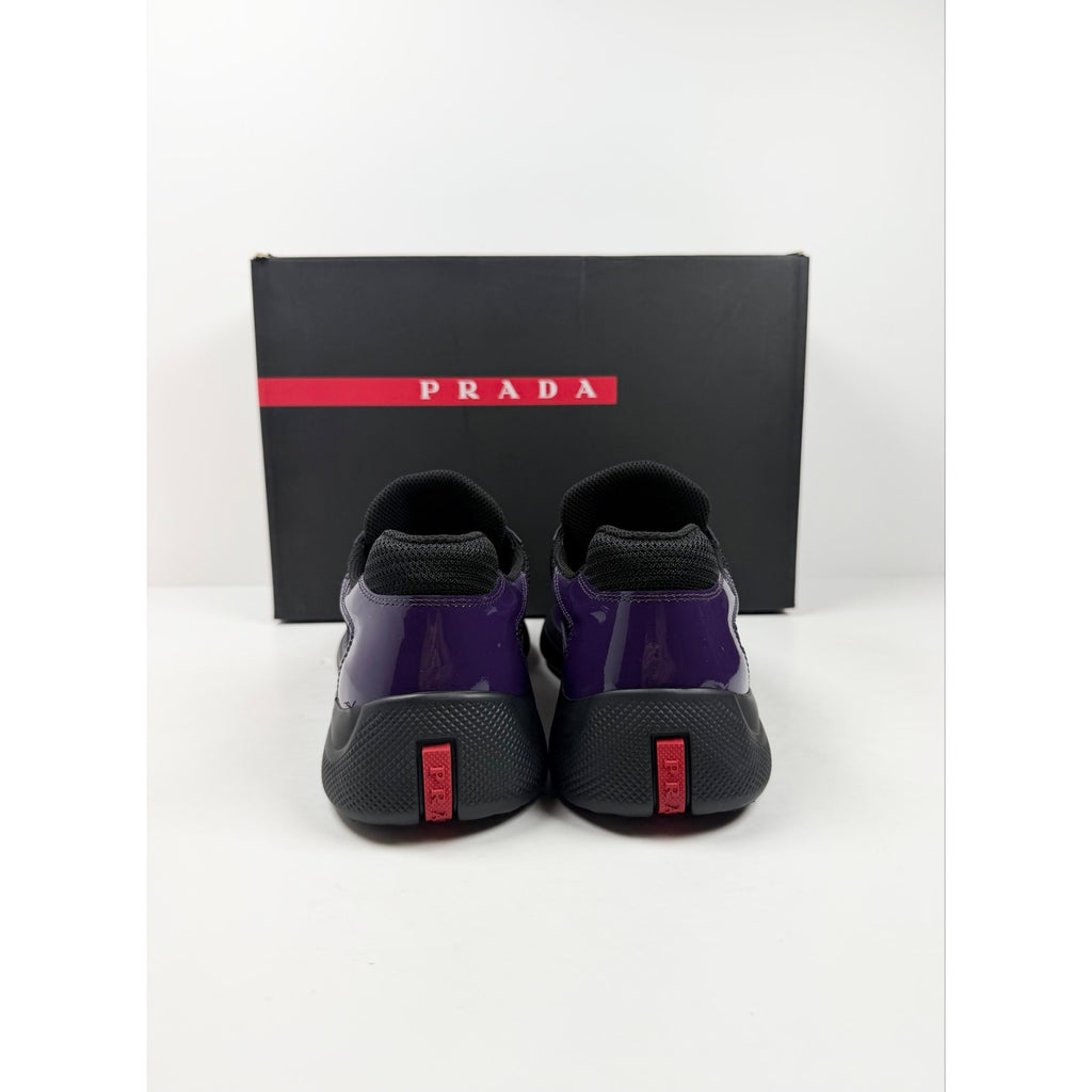 Size 7.5UK/8.5US - Prada Americas Cup Purple Black