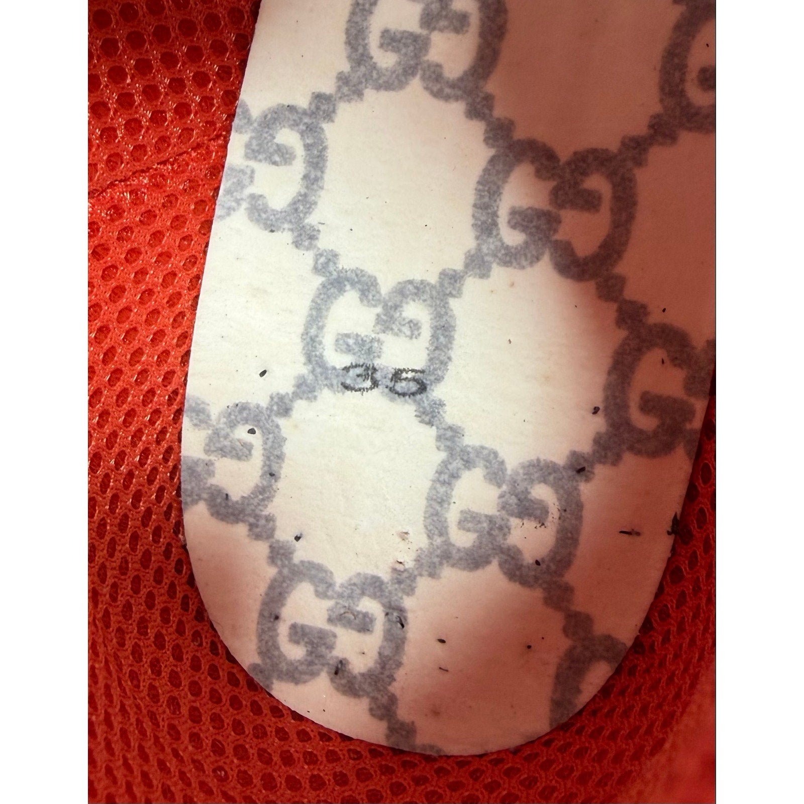 Size 35/5 - Gucci Flashtrek Removable Crystals NEW