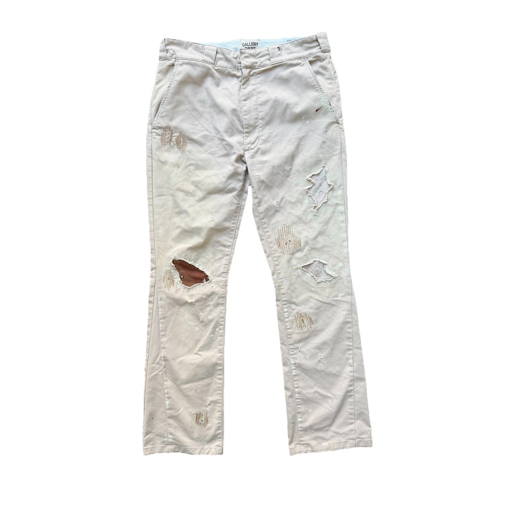 Size 34 - Gallery Dept Chino Flare Beige Pants RETAIL $1.1K