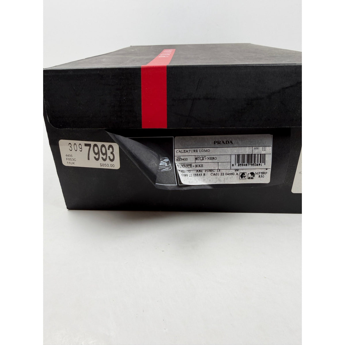Size 11UK/12US - Prada Americas Cup Yellow Black