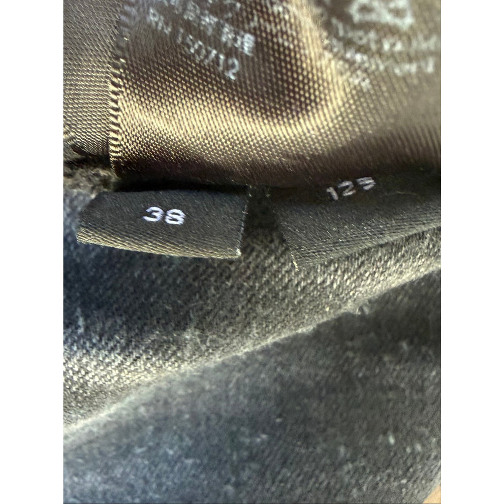 Size 38 - Amiri Distressed Black Gold Flake Jeans