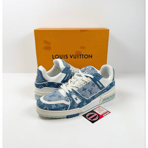 Size 11UK/12US - Louis Vuitton Denim Trainer Tried On!