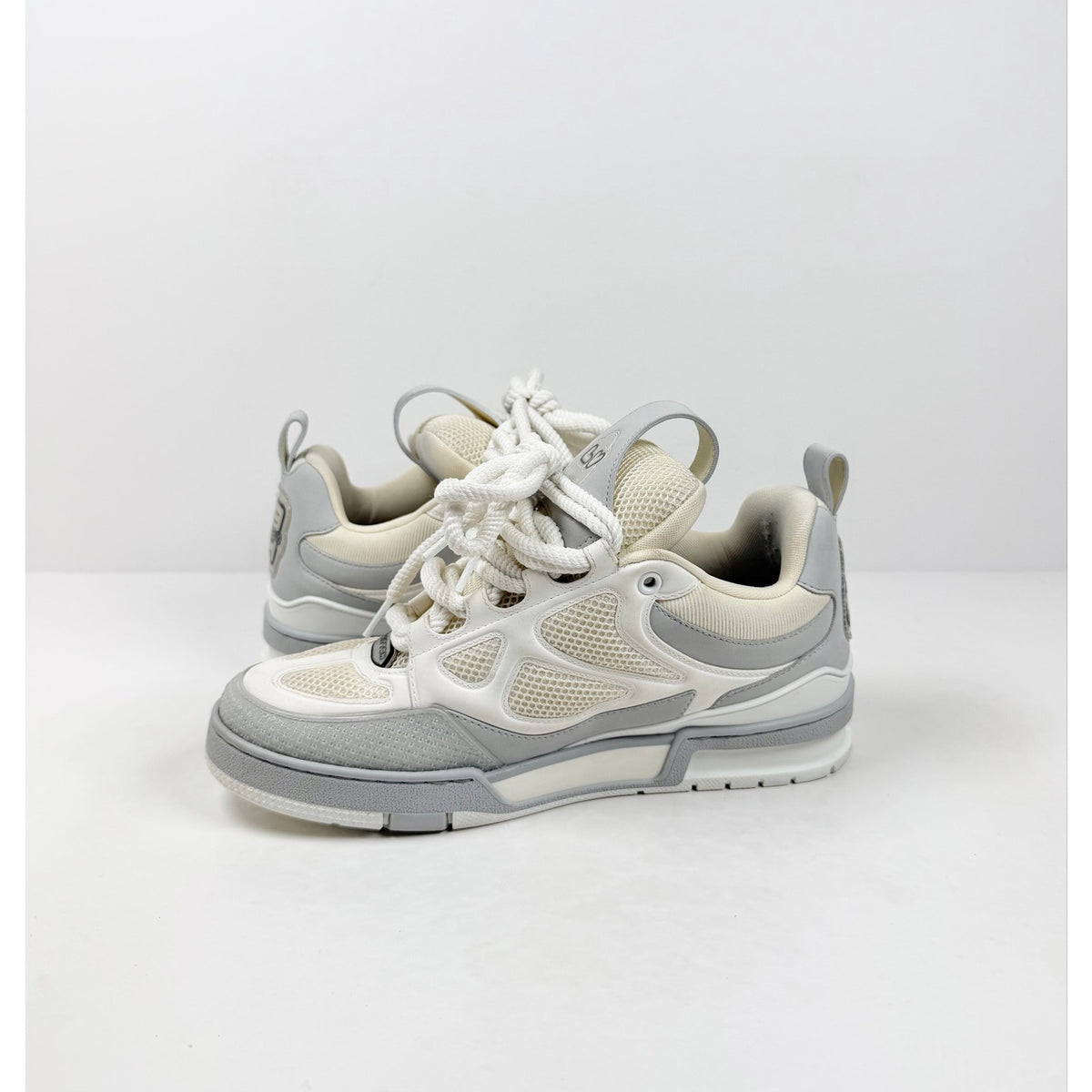 Size 7UK/8US - Louis Vuitton Skate White Grey