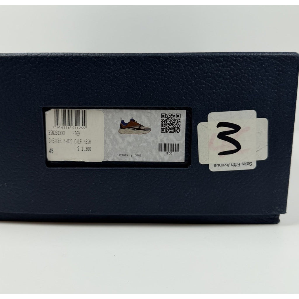 Size 45EU/12US- Dior B22 Coffee Violet Sneakers WORN 1X!