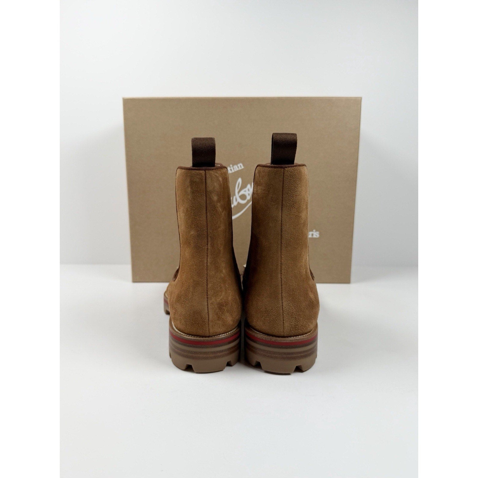 Size 7.5US - Christian Louboutin Melon Spikes Boots NEW
