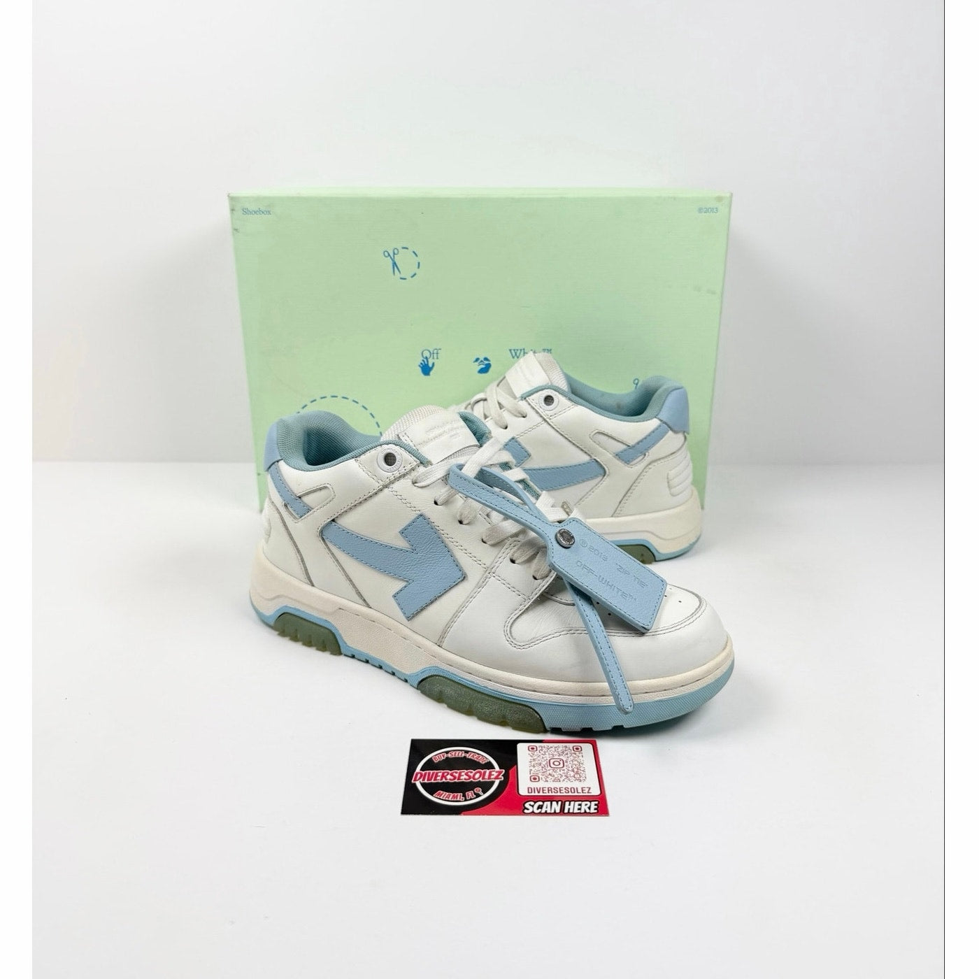 Size 41EU/8US -Off-White Out Of Office Blue