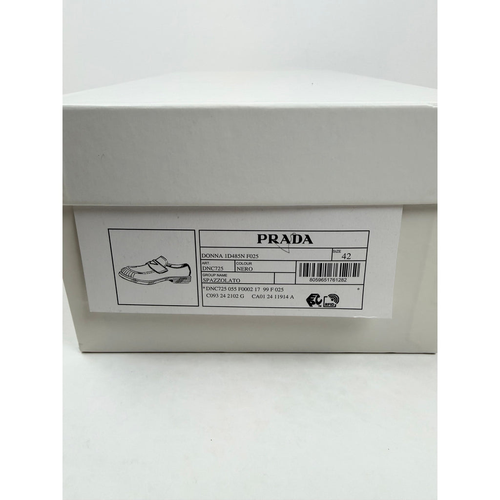 Size 42EU/9US - Prada Spazzolato Leather Loafers NEW