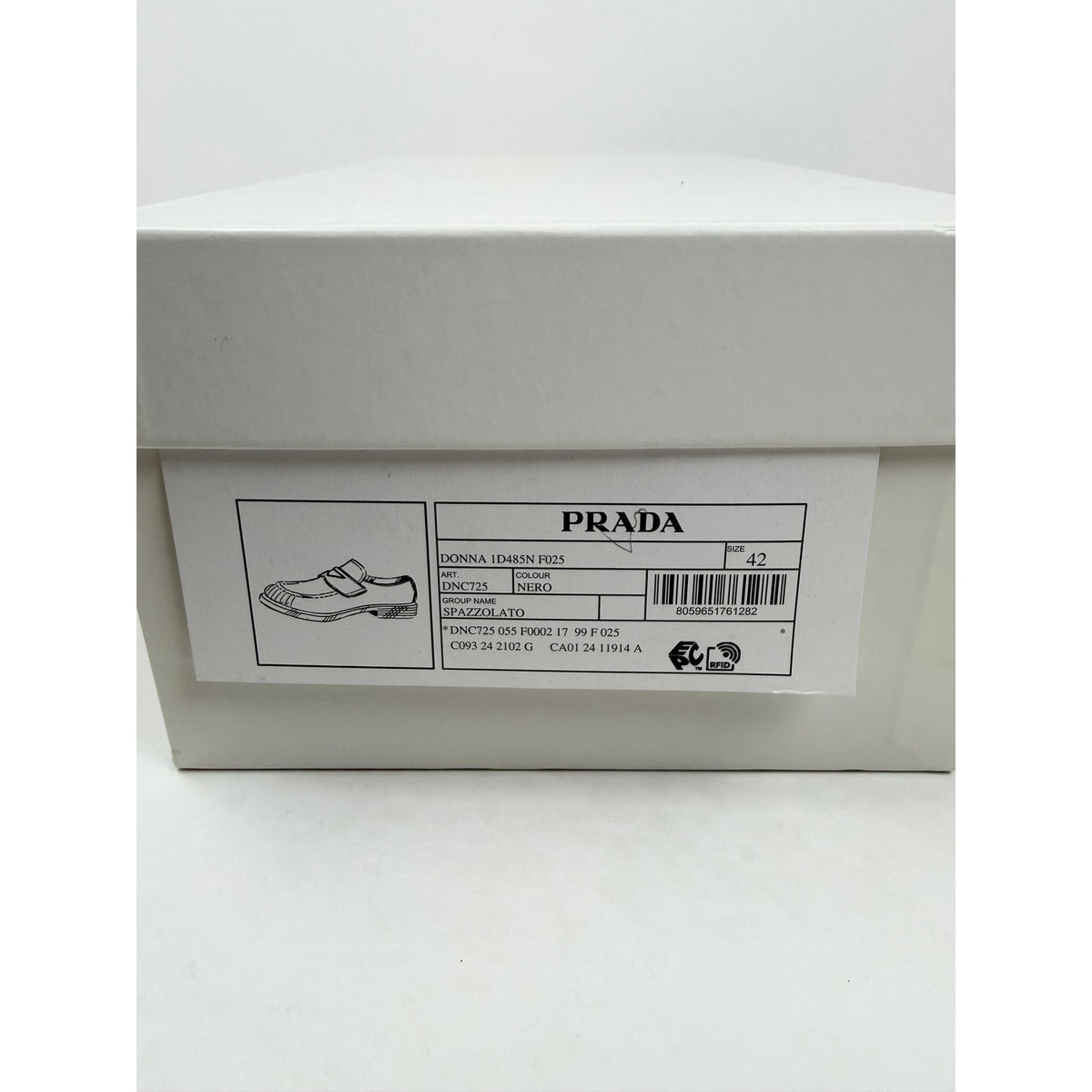 Size 42EU/9US - Prada Spazzolato Leather Loafers NEW