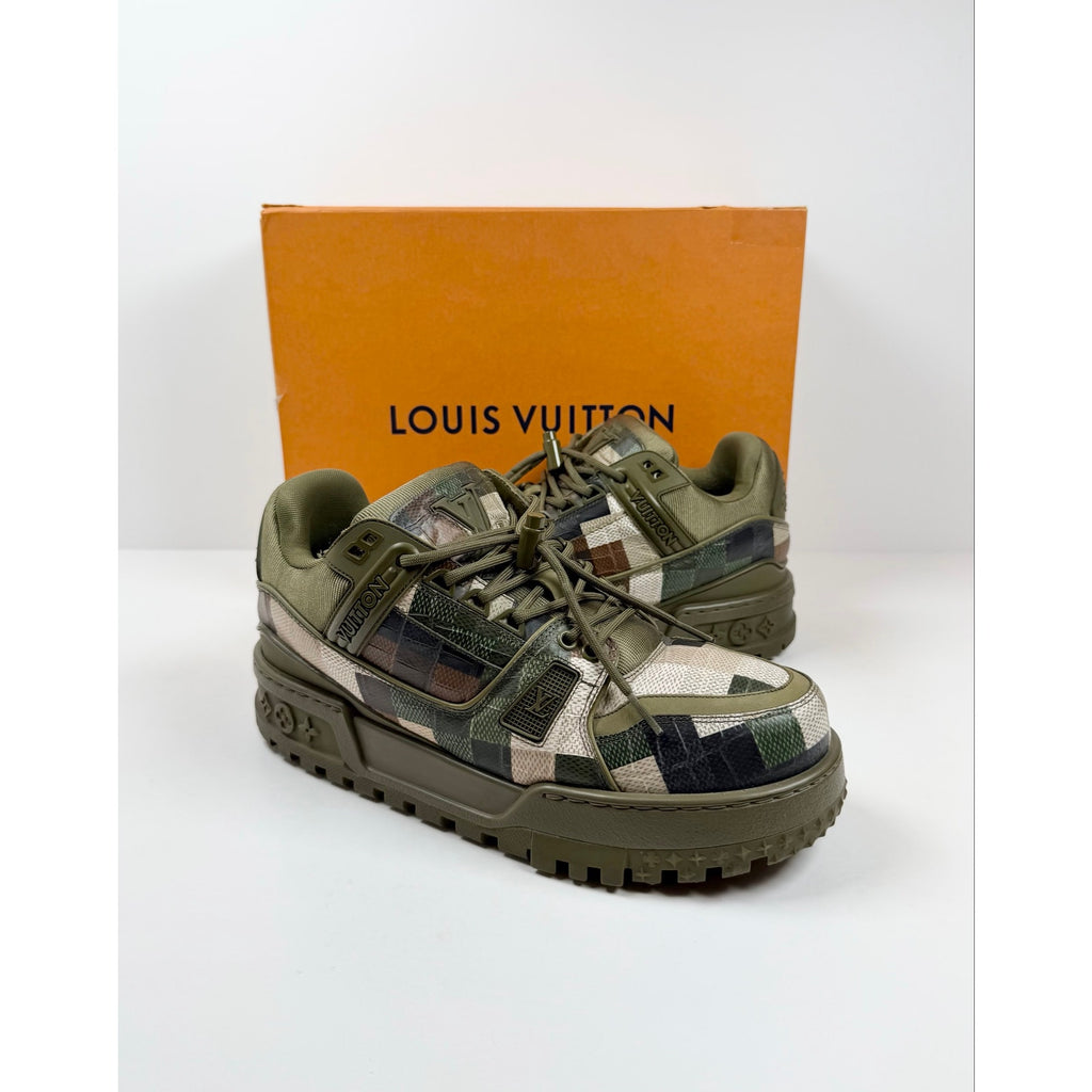 Size 8UK/9US - Louis Vuitton Maxi Green Damoflage