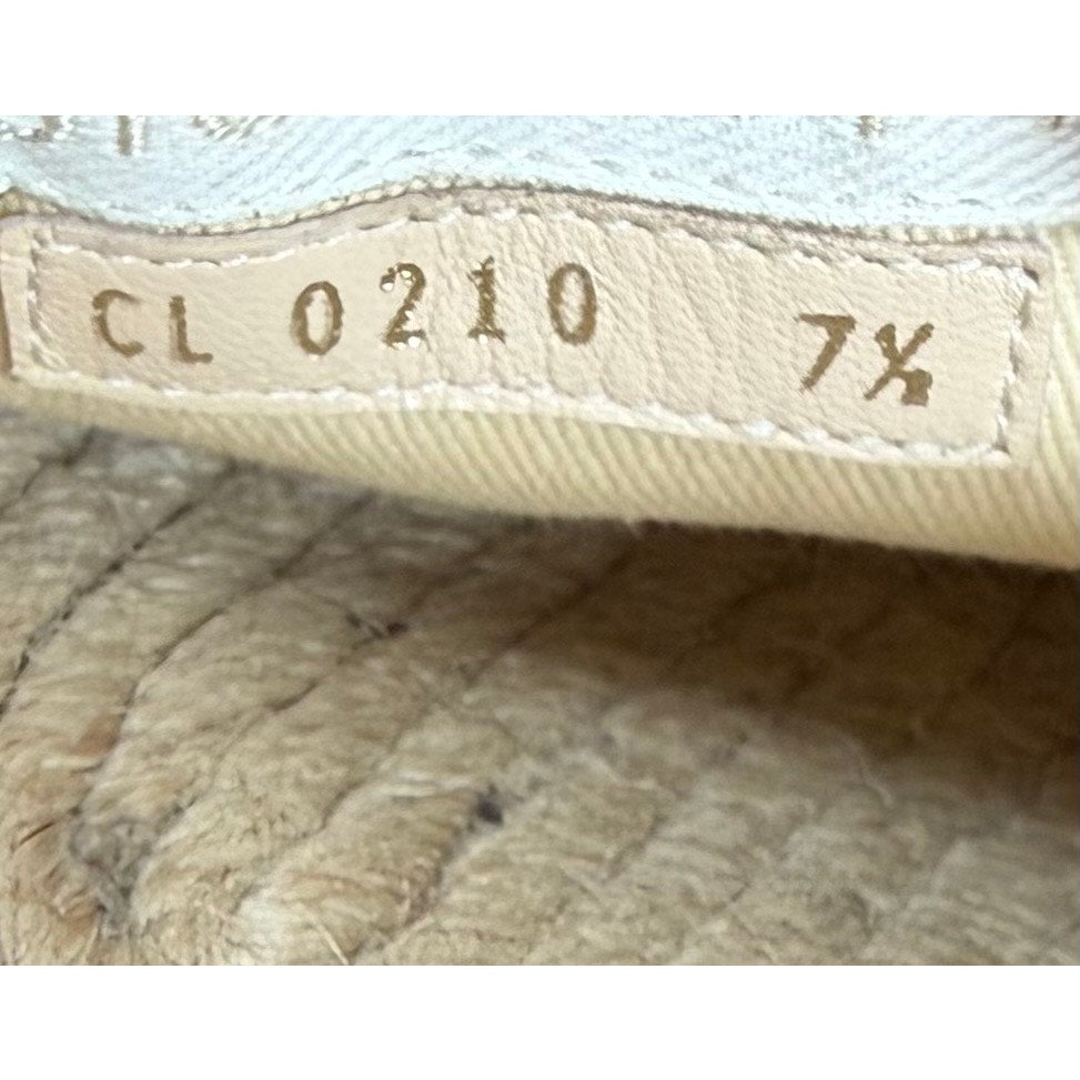Size 7.5LV/8.5US - Louis Vuitton Monogram Denim Espadrilles