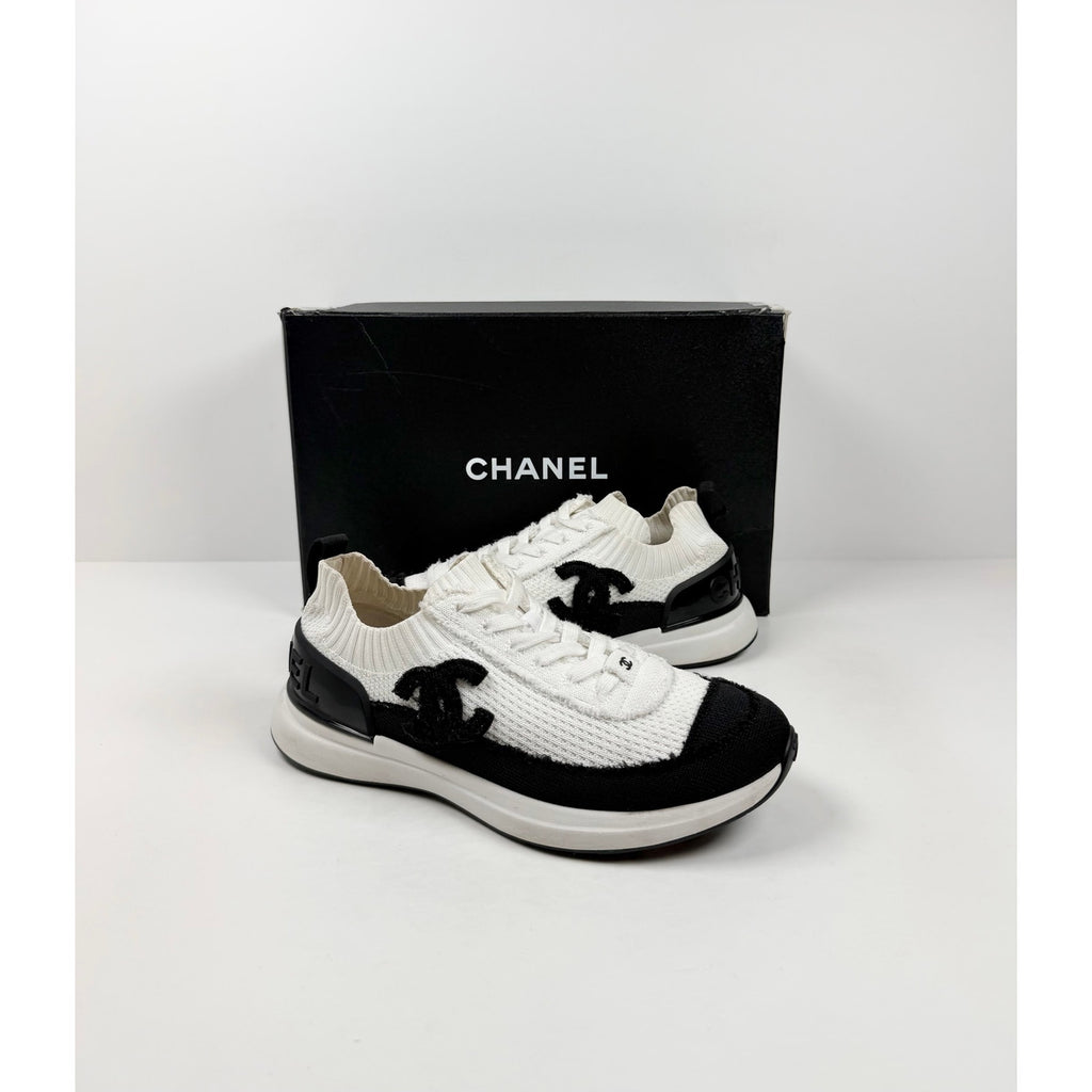Size 9.5 - Chanel Low Top Trainers Women’s