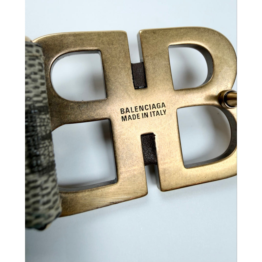 Balenciaga BB Monogram Belt Women’s Size 90 NEW!