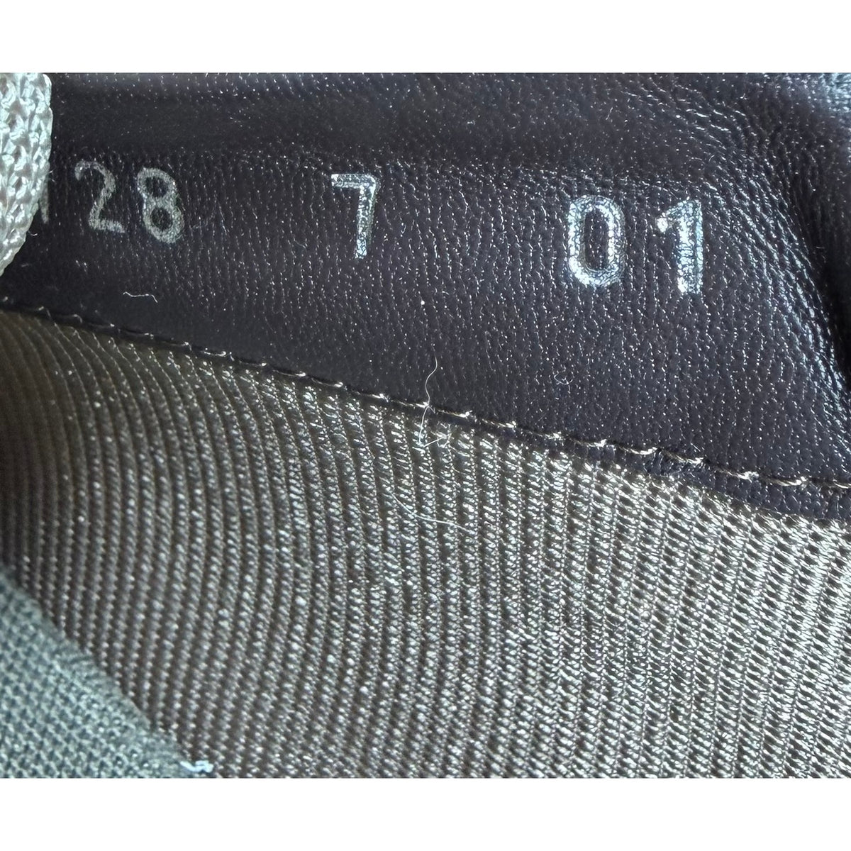 Size 7UK/8US - Fendi Force White Sneakers