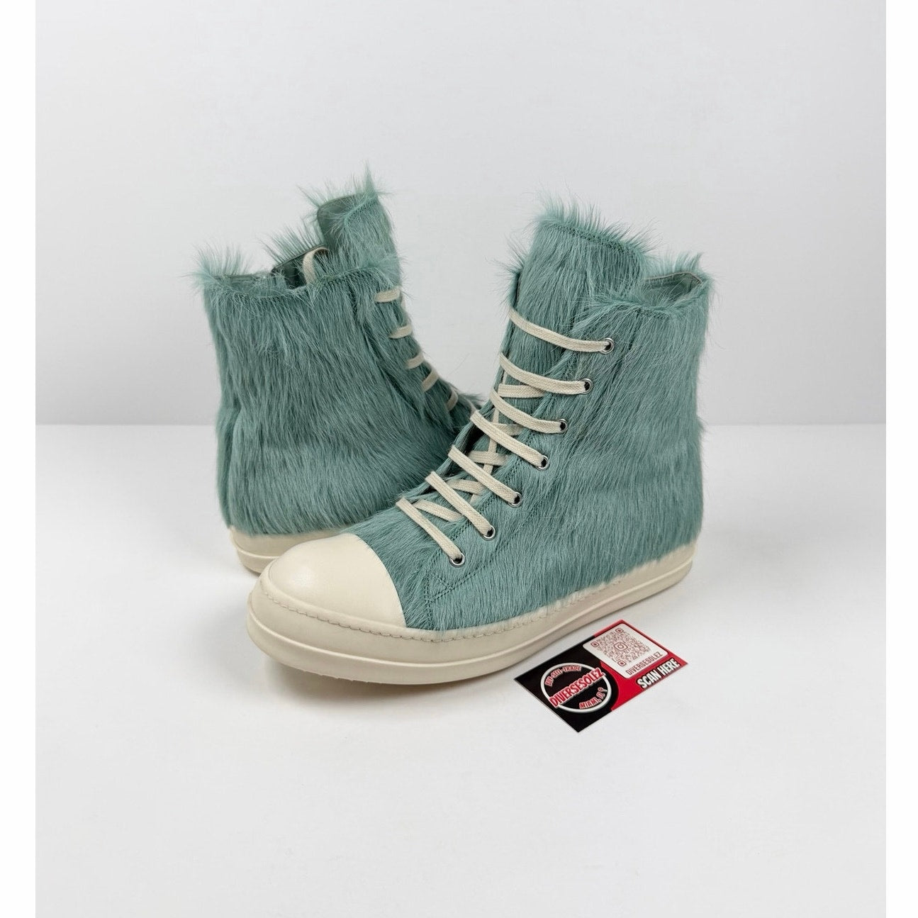 Size 43EU/10US - Rick Owens High Top Pony Hair