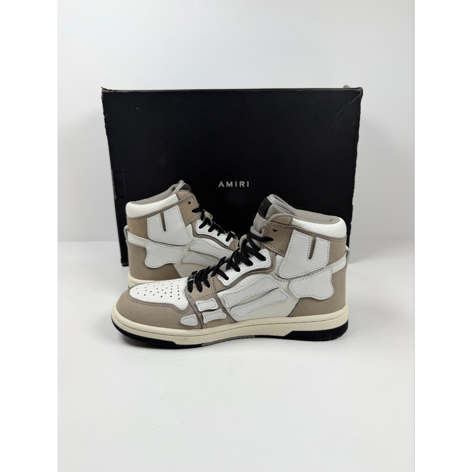 Size 40EU/7US - Amiri Skel Top Hi Grey NEW!