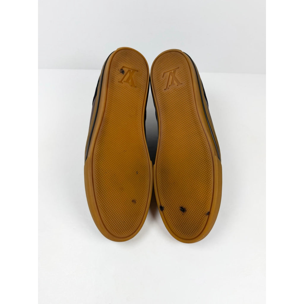 Size 10LV/11US - Louis Vuitton Burgundy Low Top