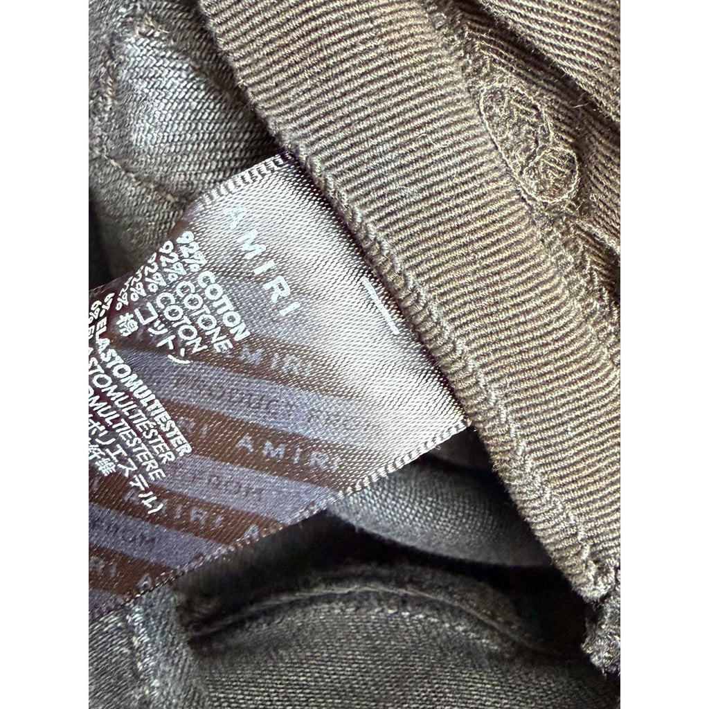 Size 36 - Amiri Black Crystal Jeans