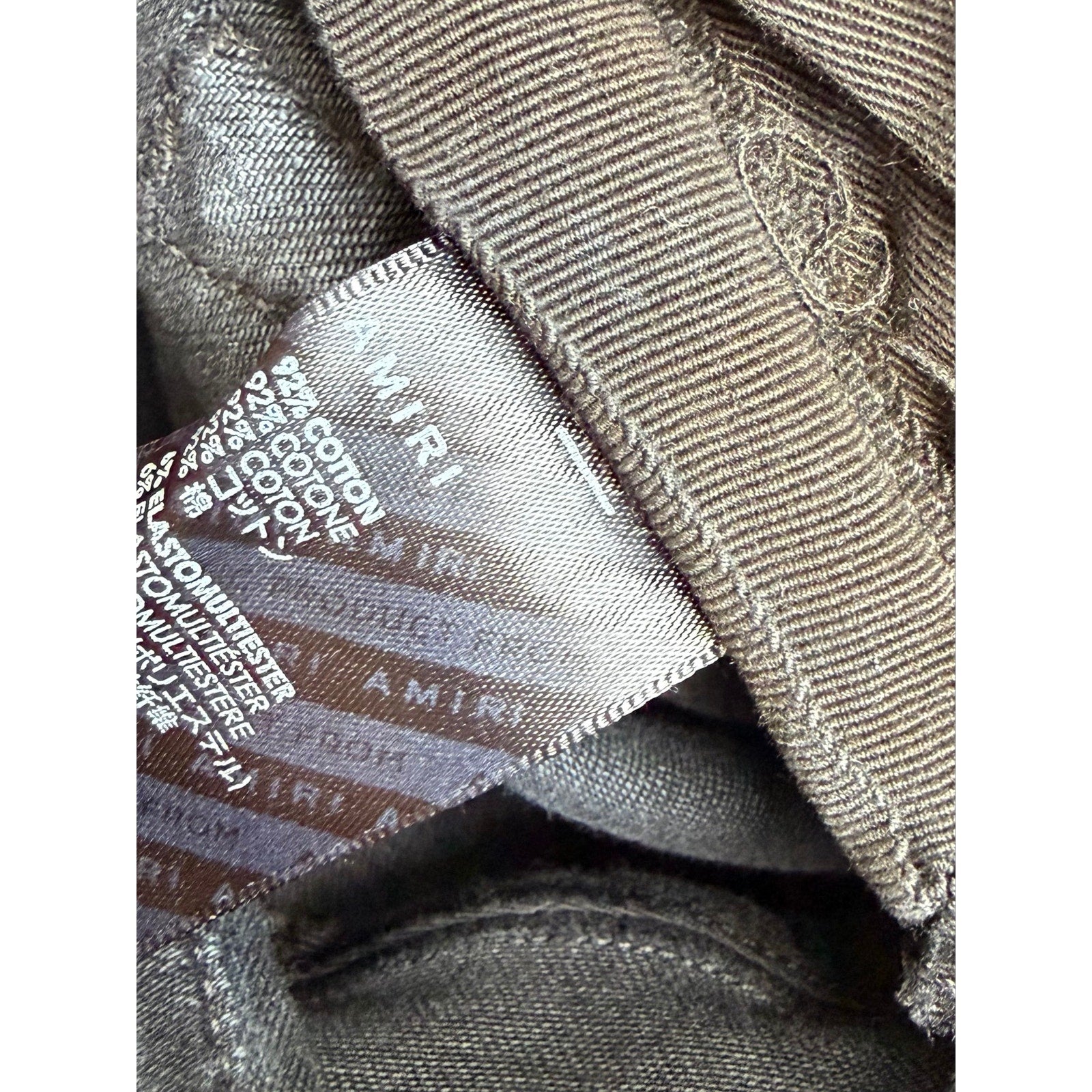 Size 36 - Amiri Black Crystal Jeans