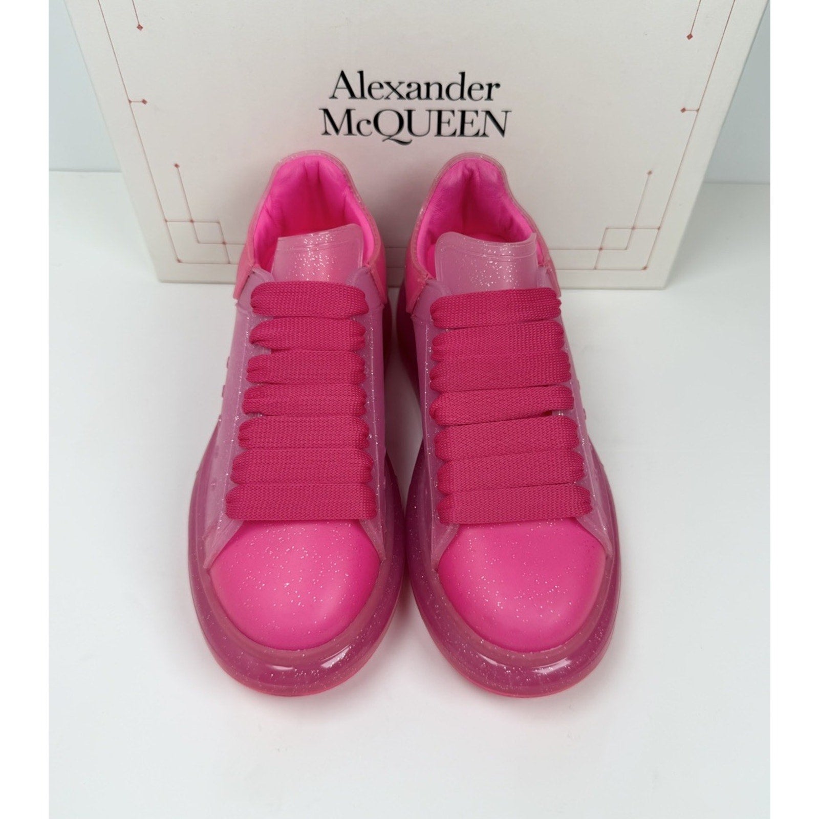 Size 36EU/6W - Alexander McQueen Bright Pink NEW