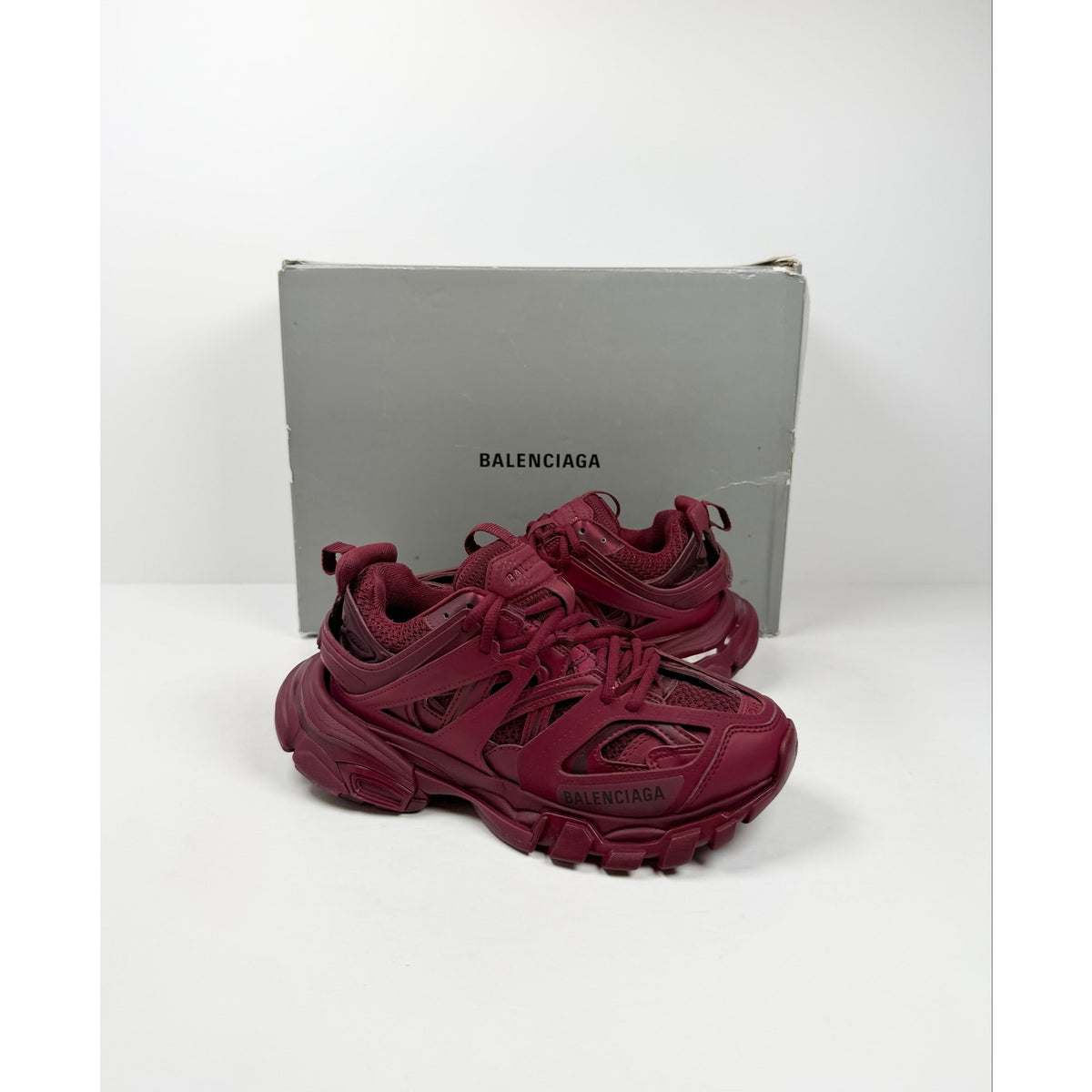Size 36/6 - Balenciaga Track Burgundy Women’s