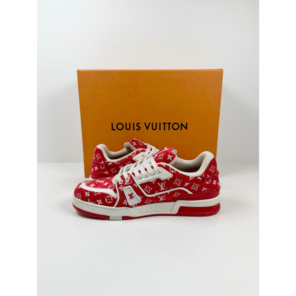 Size 7UK/8US - Louis Vuitton Monogram Textile Trainers