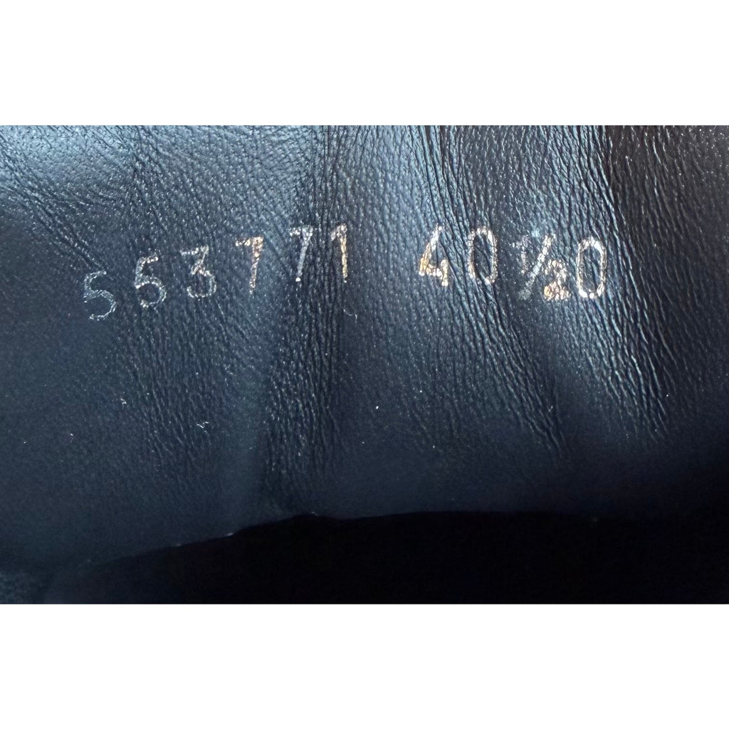 Size 7.5 - Alexander McQueen Black Crystals WORN 1X!
