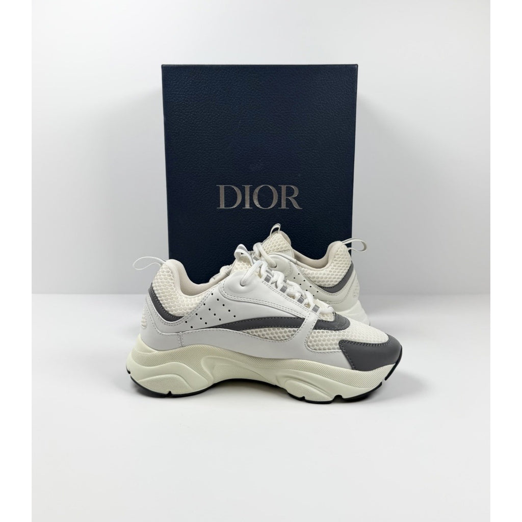 Size 38EU/8W - Dior B22 White Silver Women's NEW!