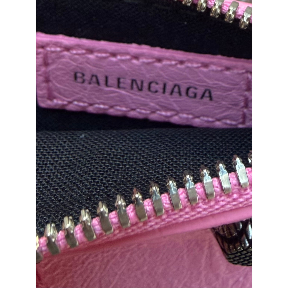 Balenciaga Pink Cagole Coin Purse NEW