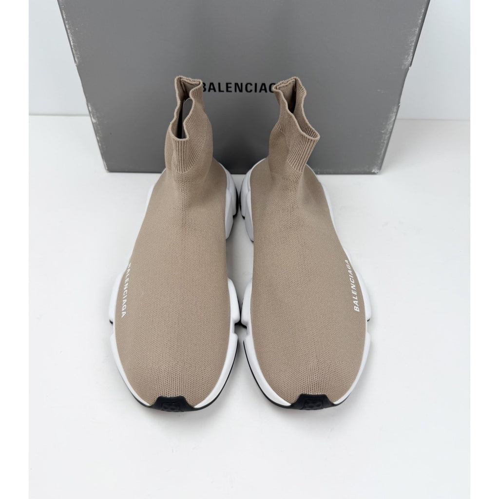 Size 41EU/8US - Balenciaga Speed Trainer Beige NEW