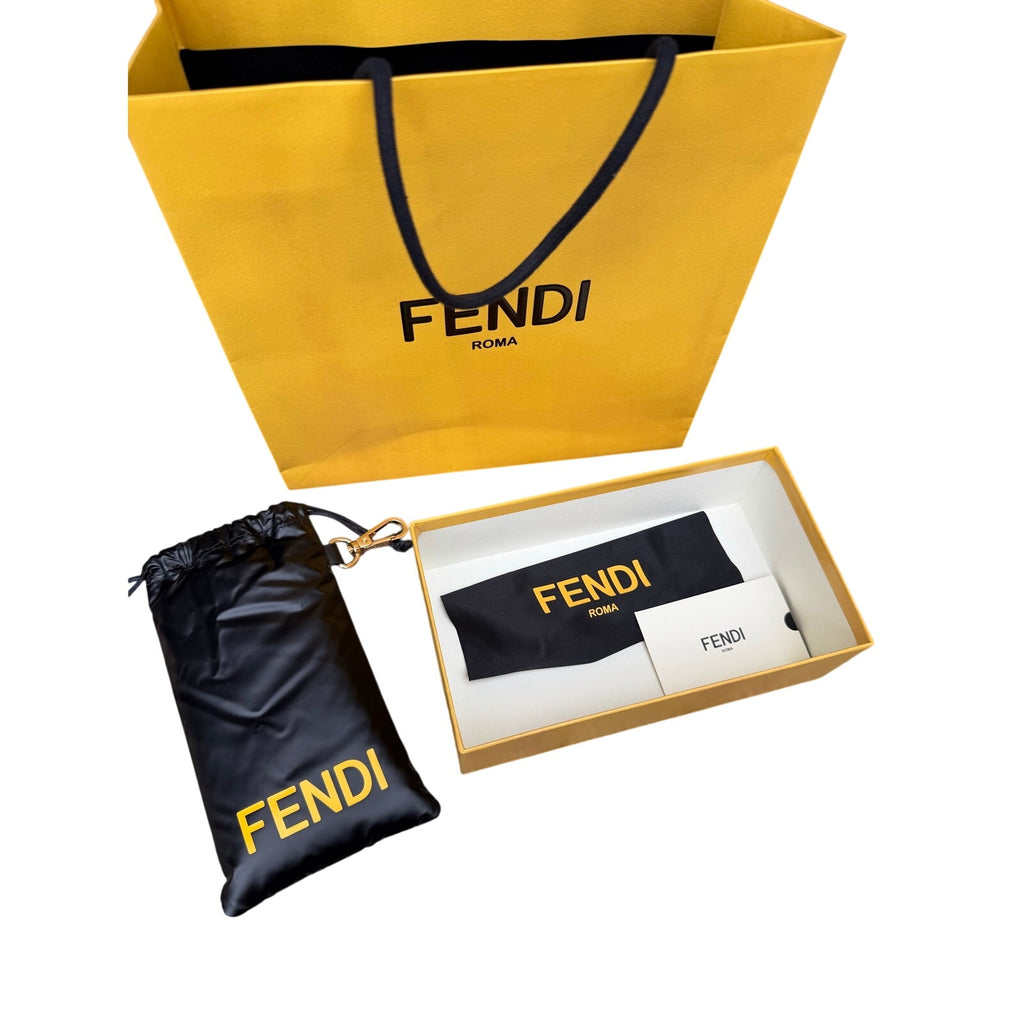 Fendi - O'Lock Acetate Square-Frame Sunglasses
