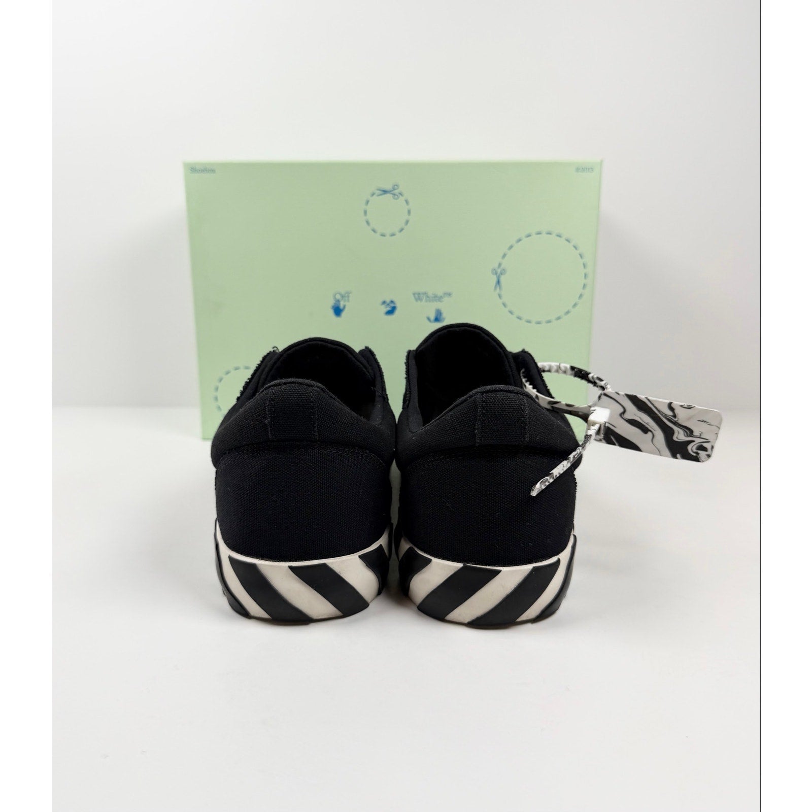 Size 44EU/11US - Off-White Vulcanized Low Top