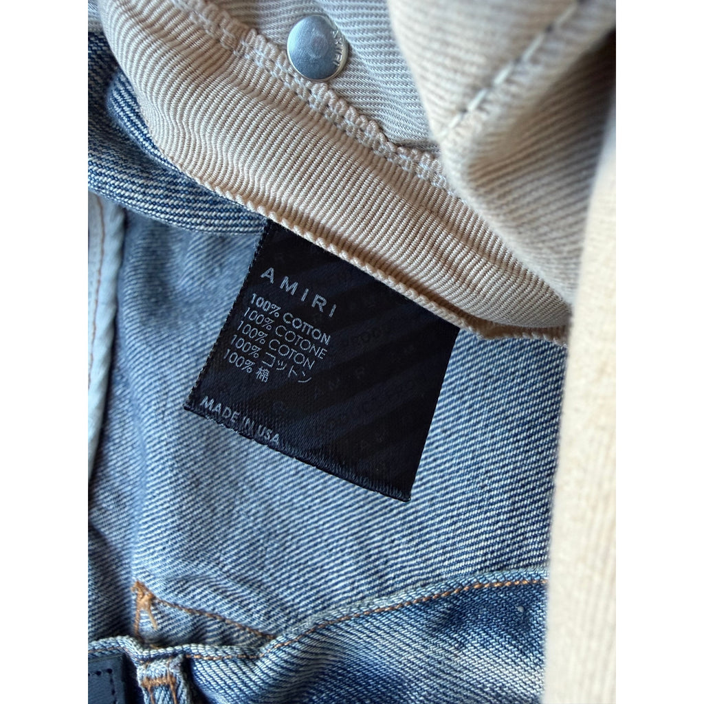 Size 34 - Amiri Straight Leg Logo Jeans