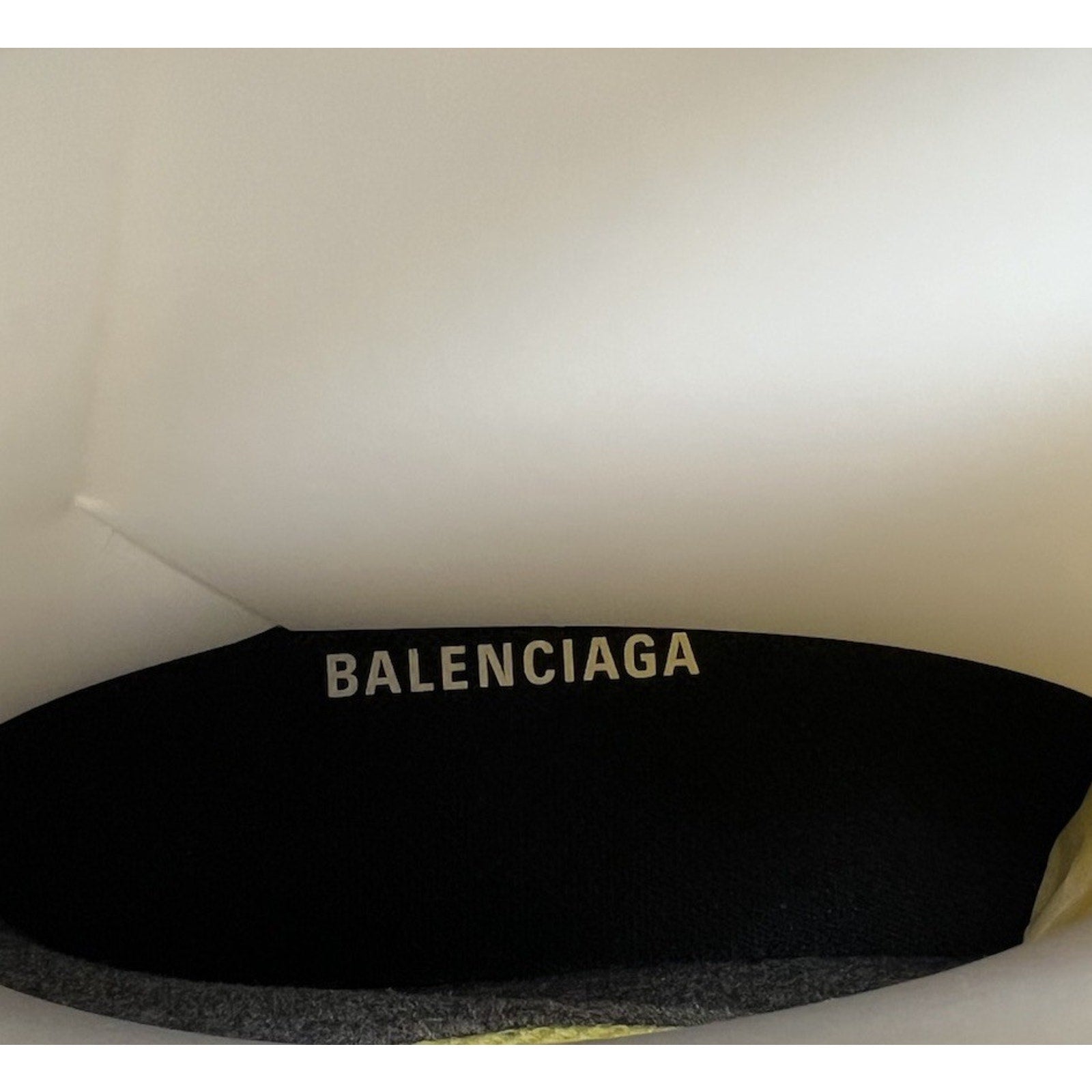 Size 36EU/6W - Balenciaga 2.0 Recycled Yellow Speed NEW