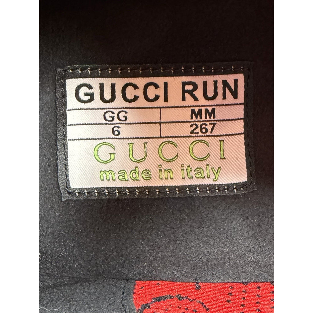 Size 6.5US - Gucci Run GG Red Sneakers NEW