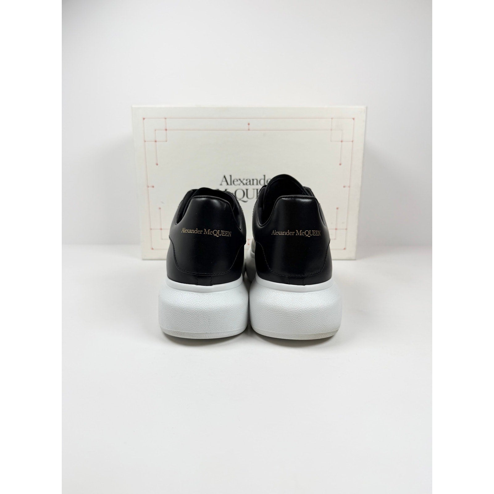 Size 9.5US - Alexander McQueen Black White