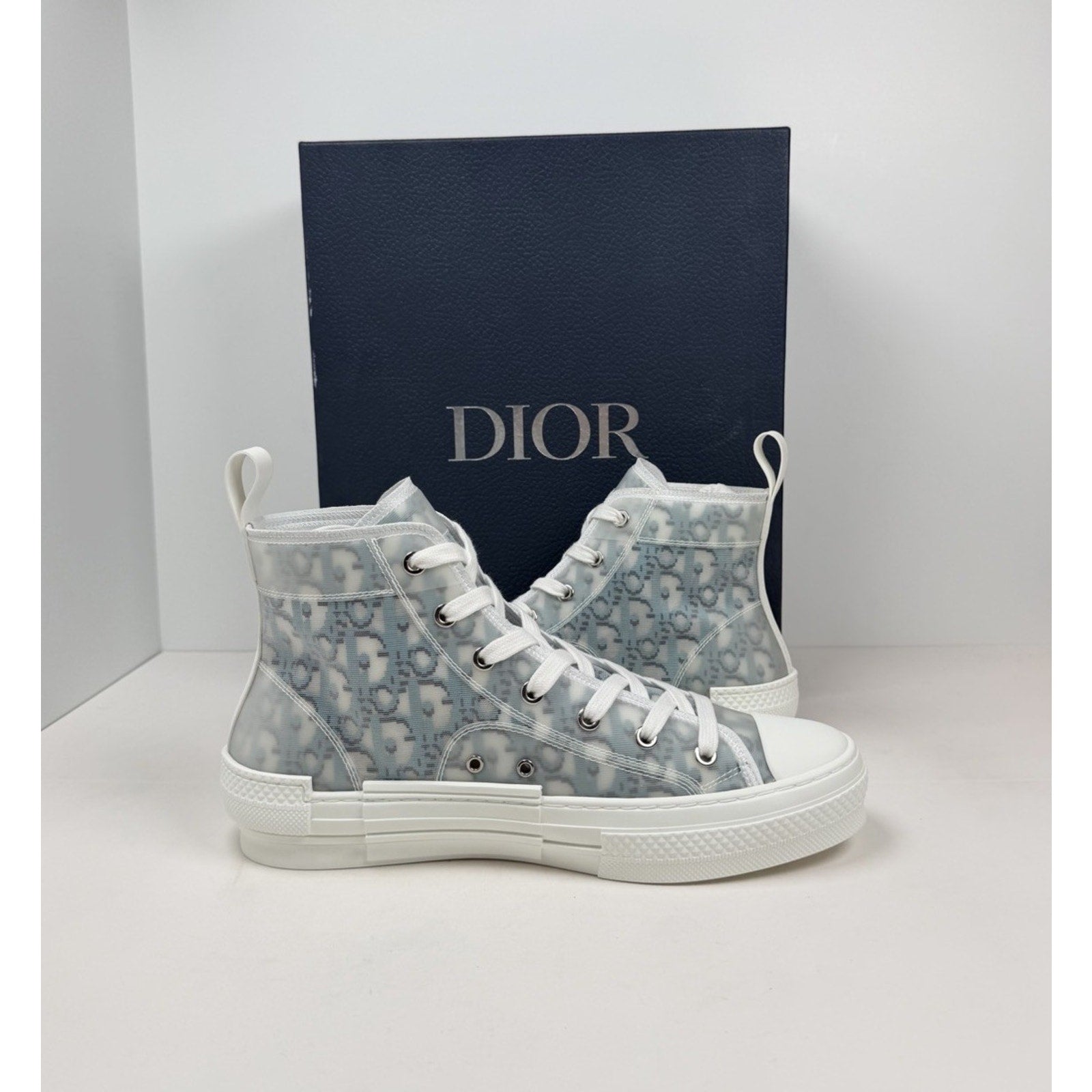 Size 41EU/8US - Dior B23 High Top Oblique Blue NEW