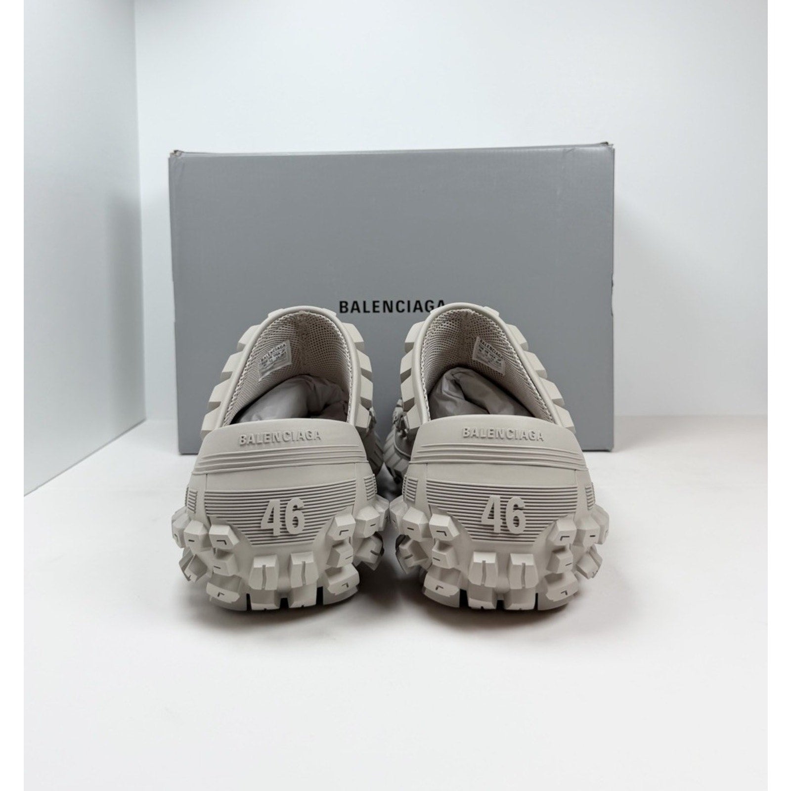 Size 46EU/13US - Balenciaga Defender Beige Clogs NEW